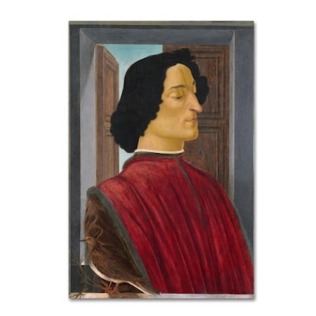 Botticelli 'Giuliano Di Medici' Canvas Art,12x19